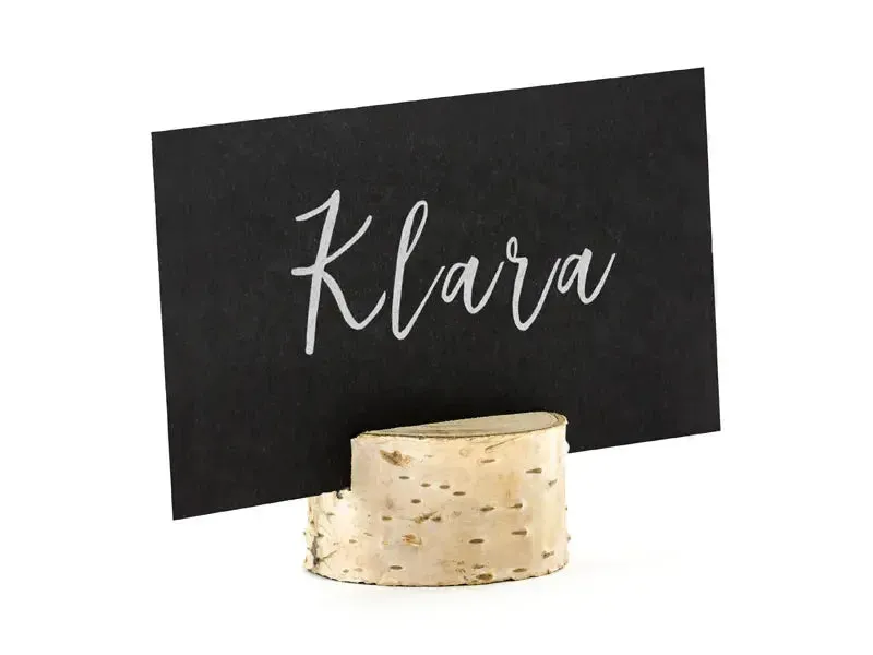 Wooden Place Card Holders