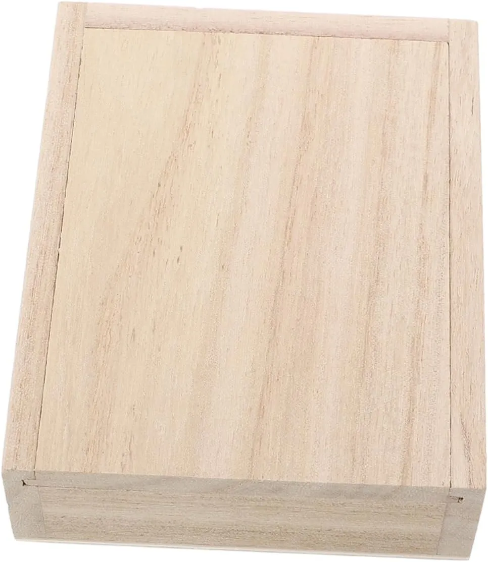 Wooden Playing Card Storage Box Multifunctional Organizer for Game Cards and Accessories Creative Design Fit
