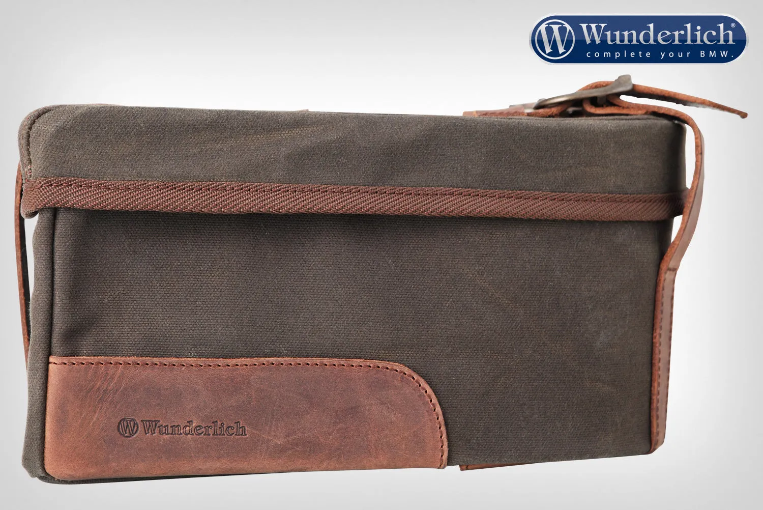 Wunderlich "Mammut" saddle bag for passenger luggage carrier - khaki