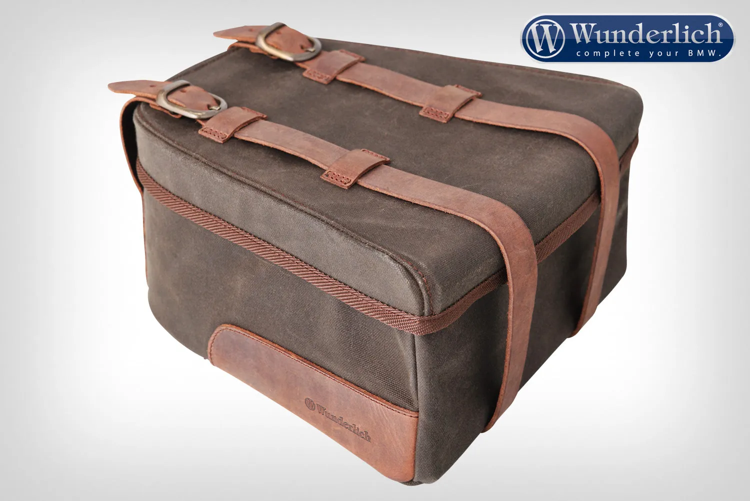 Wunderlich "Mammut" saddle bag for passenger luggage carrier - khaki