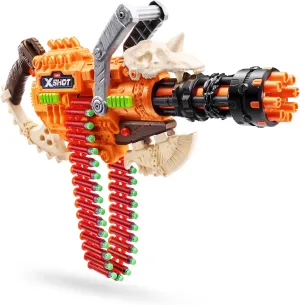 X-Shot XSHOT Insanity HorrorFire Dread Hammer by Zuru with 48 Darts, Air Pocket Technology Darts and Dart Storage, Outdoor Toy for Boys and Girls, Teens and Adults