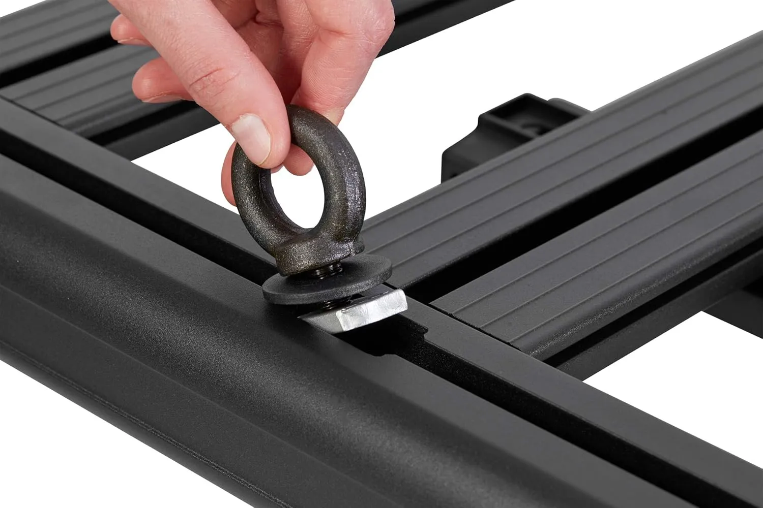 Yakima 60 by 54 Inch Aluminum Roof Mount LockNLoad 3 Bar System Heavy Duty Roof Rack Platform with 165 Pound Load Capacity, Black