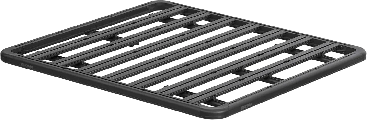 Yakima 60 by 54 Inch Aluminum Roof Mount LockNLoad 3 Bar System Heavy Duty Roof Rack Platform with 165 Pound Load Capacity, Black