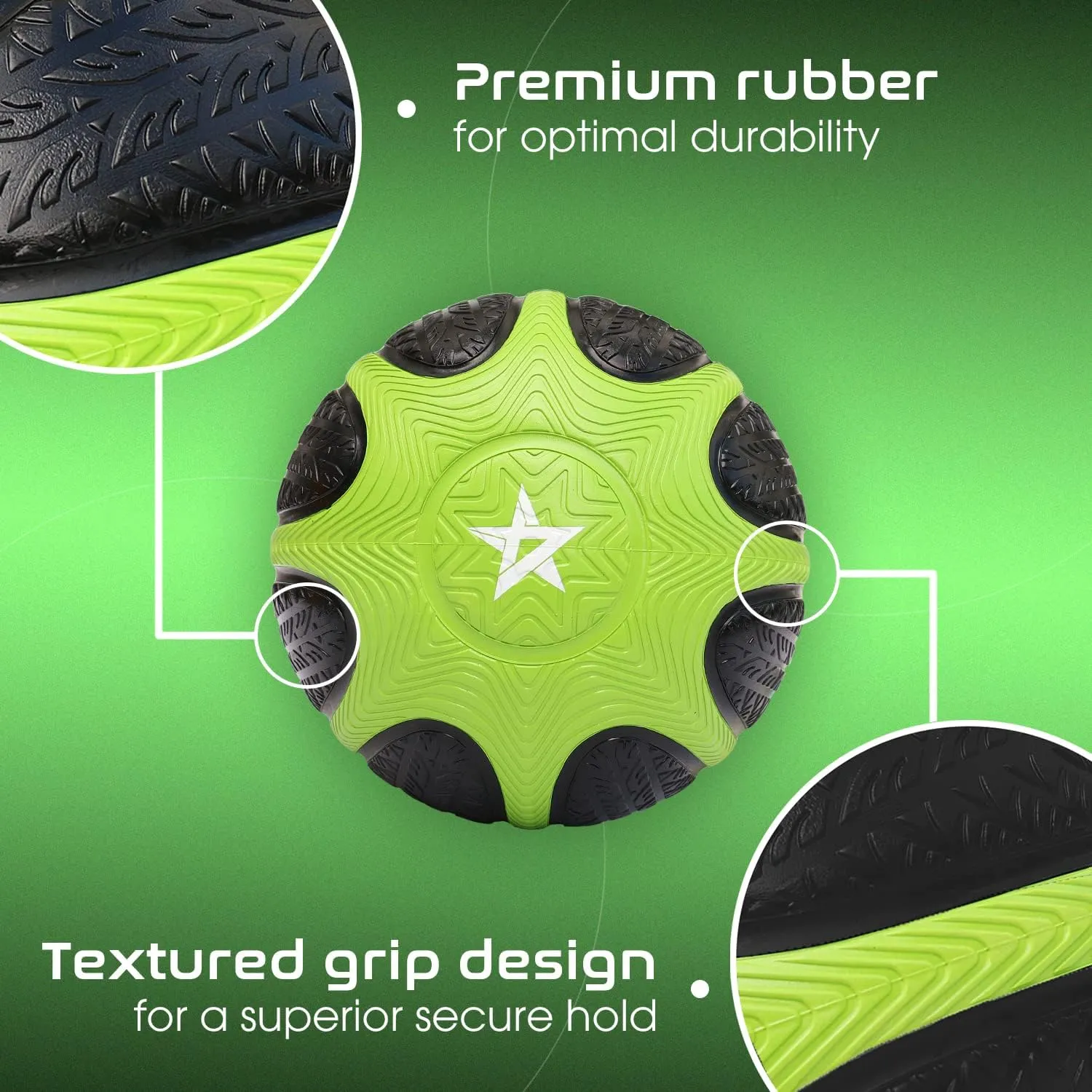 Yes4All Medicine Ball with Dual Texture Grip, Weighted Medicine Ball for Workouts Exercise Balance Training, Core Strength, Balance and Coordination Exercise, Non-Slip Rubber Shell with 6/8/10/12LBS