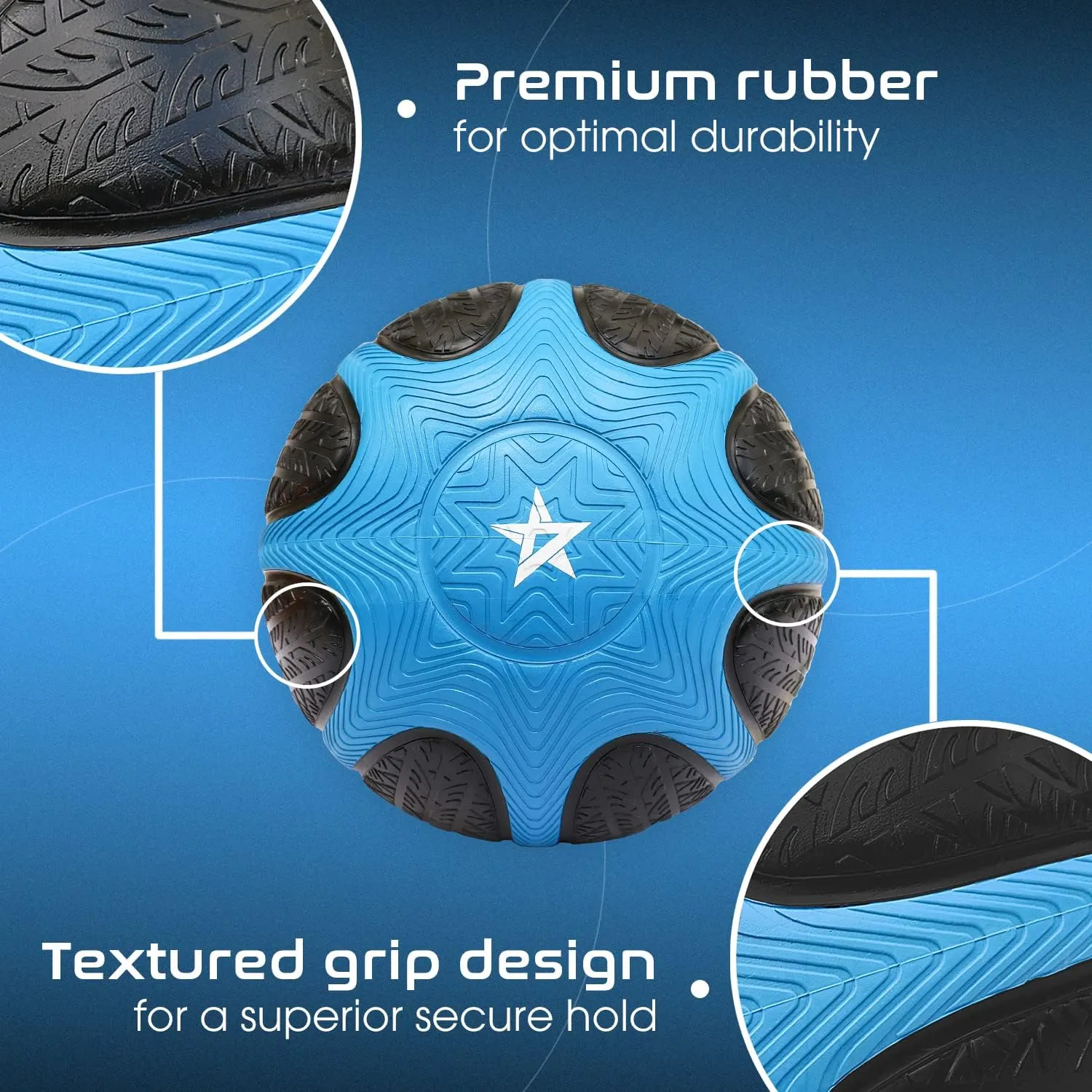 Yes4All Medicine Ball with Dual Texture Grip, Weighted Medicine Ball for Workouts Exercise Balance Training, Core Strength, Balance and Coordination Exercise, Non-Slip Rubber Shell with 6/8/10/12LBS