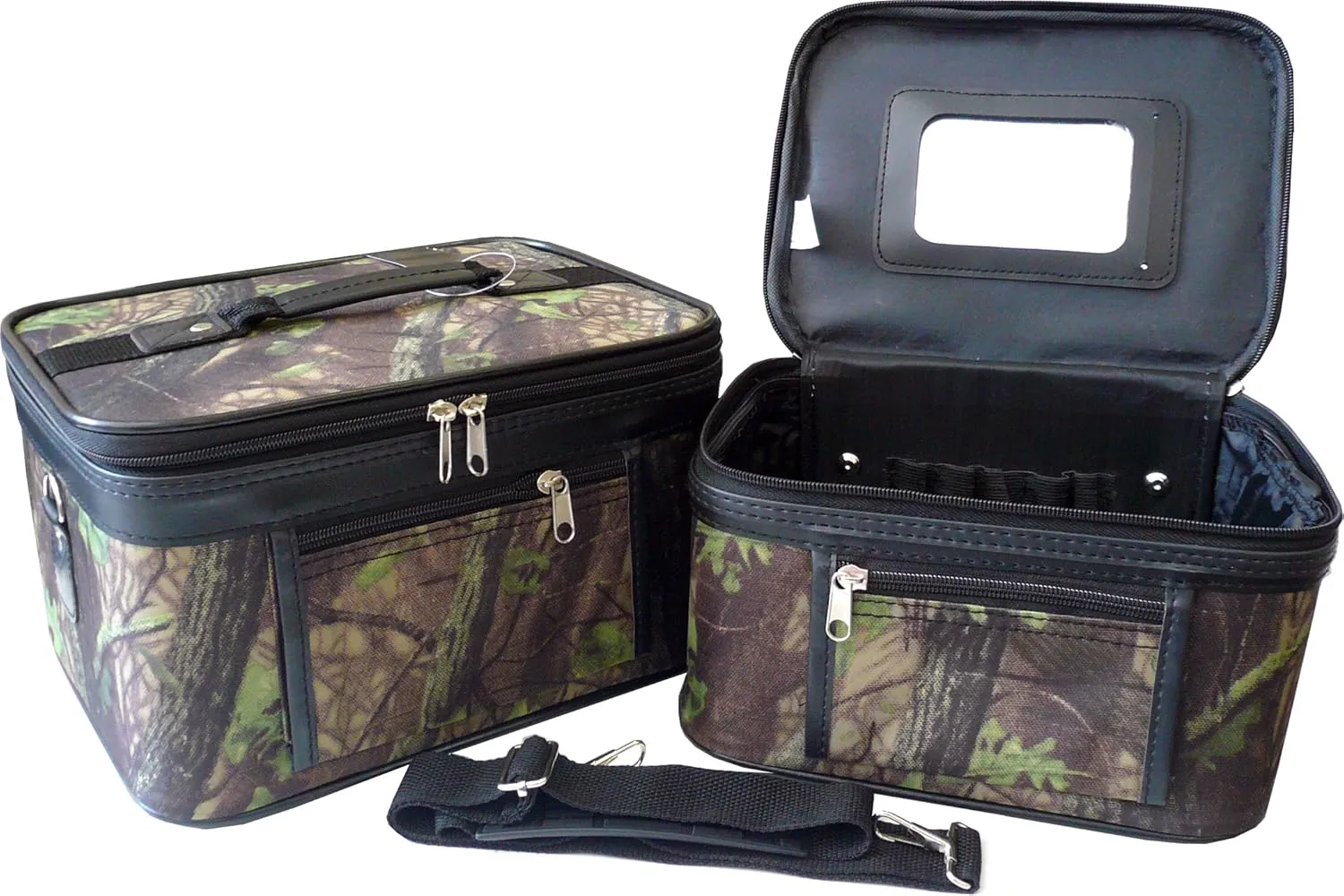 Yuhang Women's Print Cosmetic Case (2-piece set) (Mossy Oak)