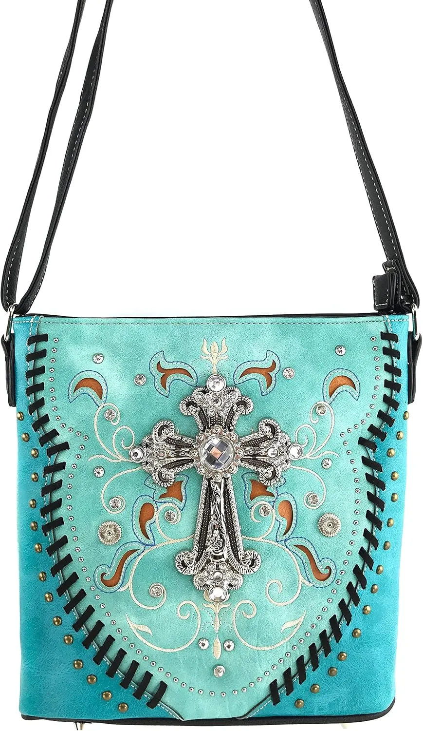 Zelris Spring Bloom Western Cross Women Conceal Carry Crossbody Messenger