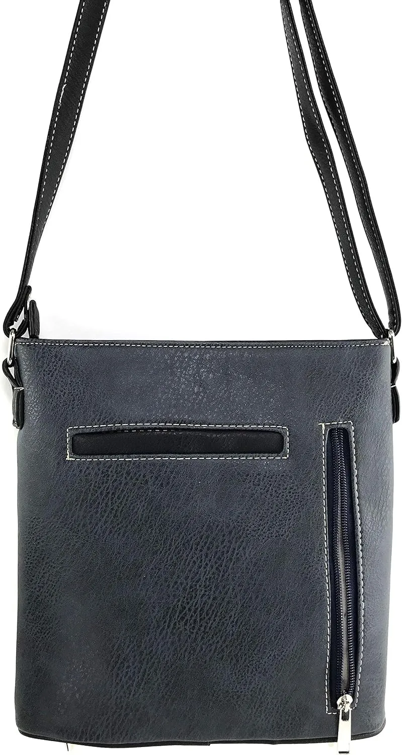 Zelris Spring Bloom Western Cross Women Conceal Carry Crossbody Messenger