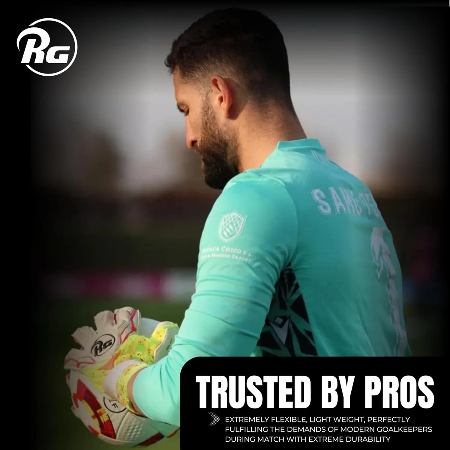 ZIMA Goalkeeper Gloves - Hybrid Roll Negative Cut | Giga  German Latex Palm Grip Protection | L-Derma Fit Technology Lightweight Backhand | 2D PunchZone Wrist Fit All-Weather Soccer Gloves