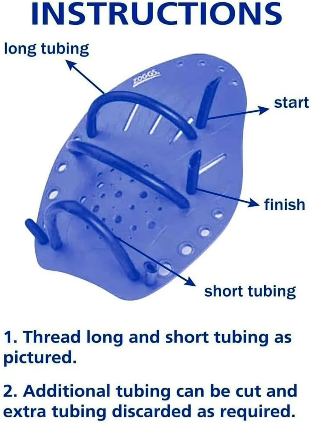ZOGGS Unisex Adult Matrix Swimming Hand Paddles | Swim Training Paddles to Improve Stroke Technique | Arms/Shoulders Strength
